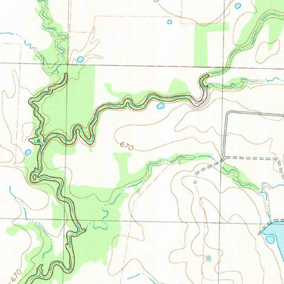 United States Geological Survey Ethel, TX (1982, 24000-Scale) digital map