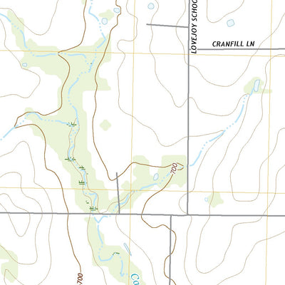 United States Geological Survey Ethel, TX (2022, 24000-Scale) digital map
