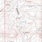 United States Geological Survey Ethels Coulee, MT (1986, 24000-Scale) digital map