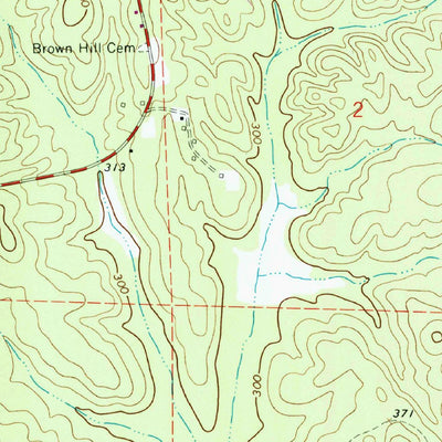 United States Geological Survey Ethelsville, AL (1966, 24000-Scale) digital map