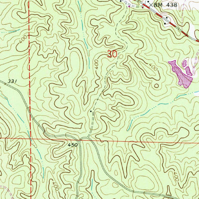 United States Geological Survey Ethelsville, AL (1966, 24000-Scale) digital map