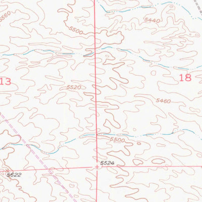 United States Geological Survey Ethete, WY (1959, 24000-Scale) digital map