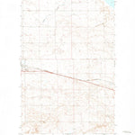 United States Geological Survey Ethridge, MT (1966, 24000-Scale) digital map