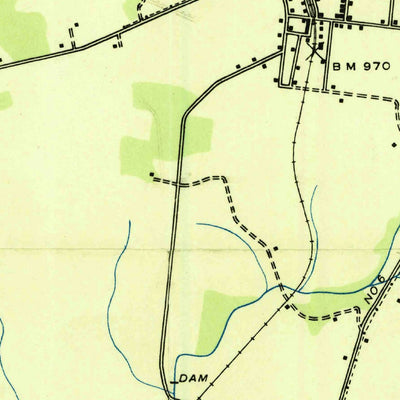 United States Geological Survey Ethridge, TN (1936, 24000-Scale) digital map