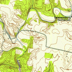 United States Geological Survey Ethridge, TN (1951, 24000-Scale) digital map