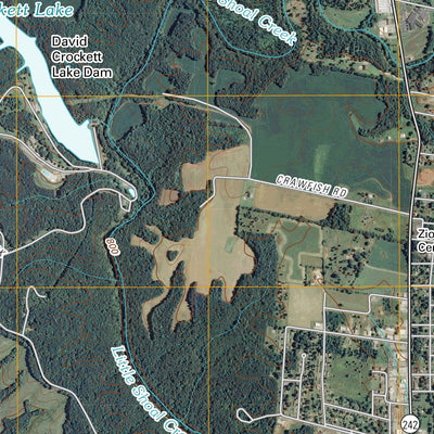 United States Geological Survey Ethridge, TN (2010, 24000-Scale) digital map