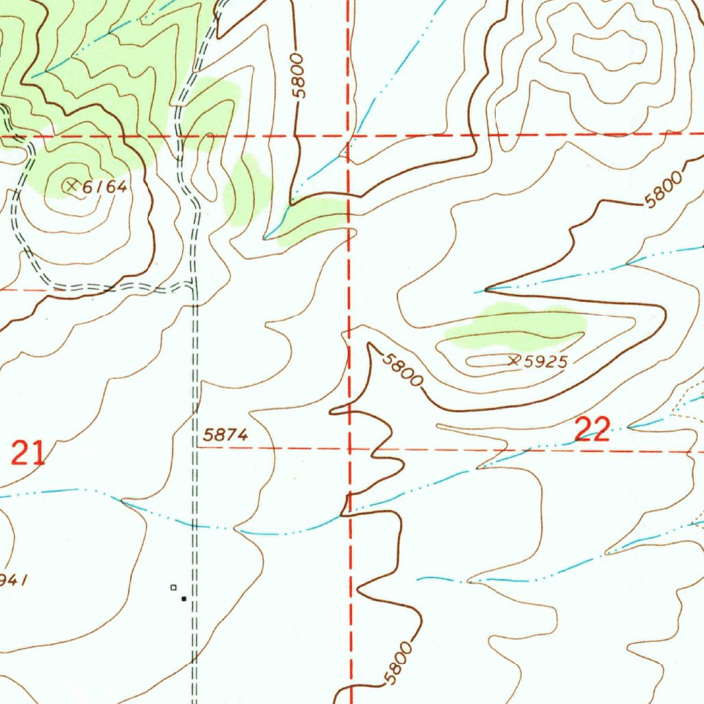 Etna, Wy-id (1966, 24000-scale) Map By United States Geological Survey 