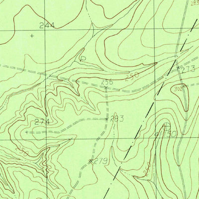 United States Geological Survey Etoile North, TX (1984, 24000-Scale) digital map