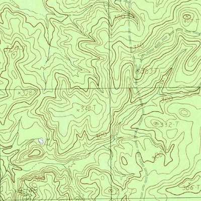 United States Geological Survey Etoile North, TX (1984, 24000-Scale) digital map