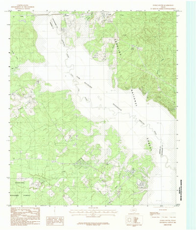 United States Geological Survey Etoile South, TX (1984, 24000-Scale) digital map