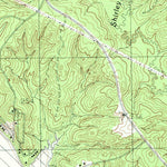 United States Geological Survey Etoile South, TX (1984, 24000-Scale) digital map