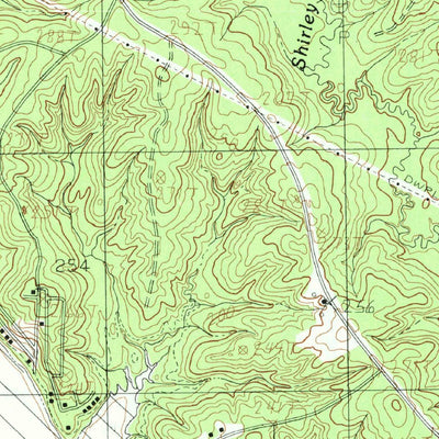 United States Geological Survey Etoile South, TX (1984, 24000-Scale) digital map