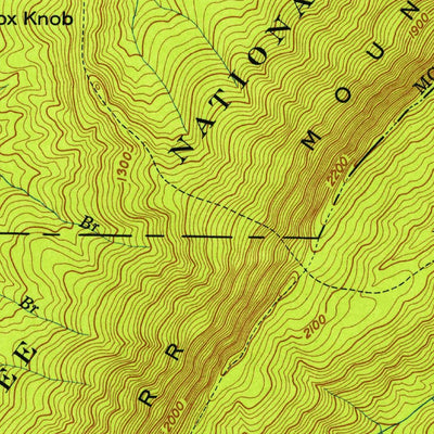 United States Geological Survey Etowah, TN (1943, 24000-Scale) digital map
