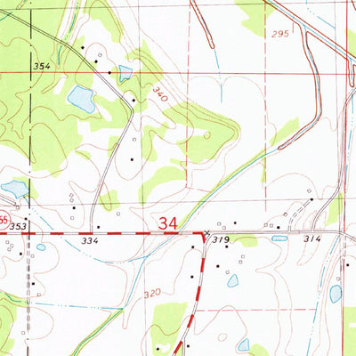 United States Geological Survey Etta, MS (1980, 24000-Scale) digital map