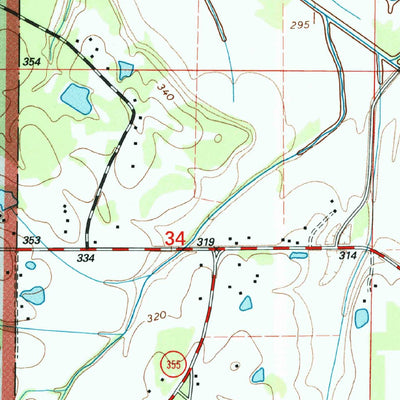 United States Geological Survey Etta, MS (2000, 24000-Scale) digital map