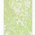 United States Geological Survey Ettersburg, CA (1969, 24000-Scale) digital map