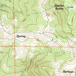 United States Geological Survey Ettersburg, CA (1969, 24000-Scale) digital map