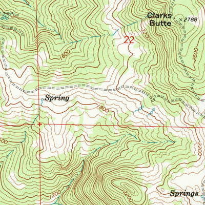United States Geological Survey Ettersburg, CA (1969, 24000-Scale) digital map
