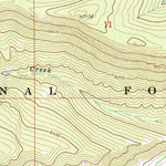 United States Geological Survey Ettien Spring, MT (1970, 24000-Scale) digital map