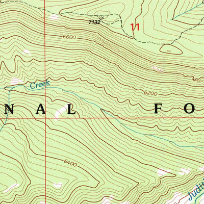United States Geological Survey Ettien Spring, MT (1995, 24000-Scale) digital map