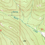 United States Geological Survey Ettien Spring, MT (1995, 24000-Scale) digital map