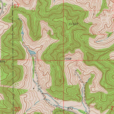 United States Geological Survey Ettrick, WI (1973, 24000-Scale) digital map