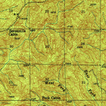 United States Geological Survey Euchre Mountain, OR (1942, 62500-Scale) digital map