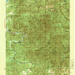 United States Geological Survey Euchre Mountain, OR (1943, 62500-Scale) digital map