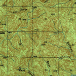 United States Geological Survey Euchre Mountain, OR (1943, 62500-Scale) digital map