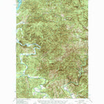 United States Geological Survey Euchre Mountain, OR (1957, 62500-Scale) digital map