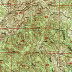 United States Geological Survey Euchre Mountain, OR (1957, 62500-Scale) digital map