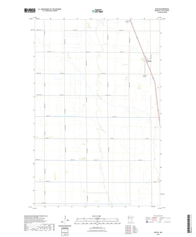 United States Geological Survey Euclid, MN (2022, 24000-Scale) digital map