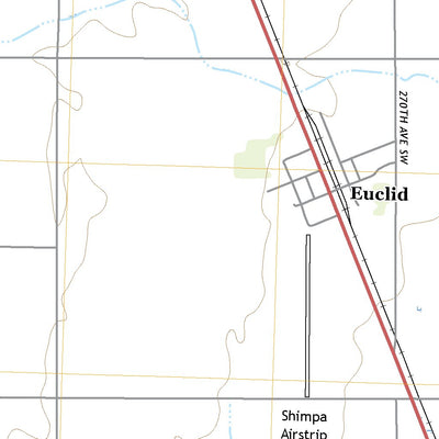 United States Geological Survey Euclid, MN (2022, 24000-Scale) digital map