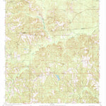 United States Geological Survey Eucutta, MS (1964, 24000-Scale) digital map
