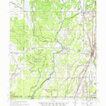 United States Geological Survey Eudora, AR-LA (1957, 62500-Scale) digital map