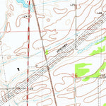 United States Geological Survey Eudora North, AR (1981, 24000-Scale) digital map