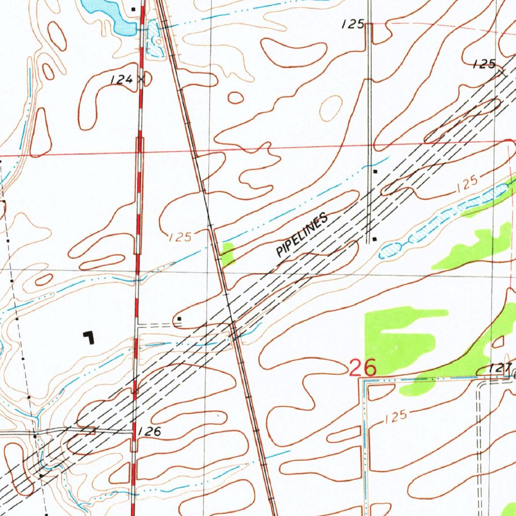 Eudora North, AR (1981, 24000-Scale) Map by United States Geological ...