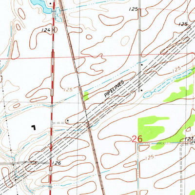 United States Geological Survey Eudora North, AR (1981, 24000-Scale) digital map