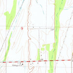 United States Geological Survey Eudora South, AR-LA (1981, 24000-Scale) digital map