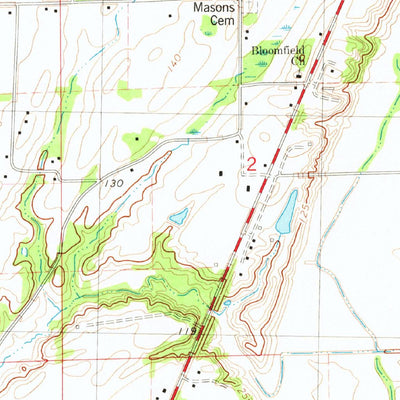 United States Geological Survey Eudora South, AR-LA (1981, 24000-Scale) digital map
