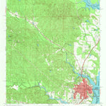 United States Geological Survey Eufaula North, AL-GA (1968, 24000-Scale) digital map