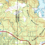 United States Geological Survey Eufaula, OK (1978, 100000-Scale) digital map