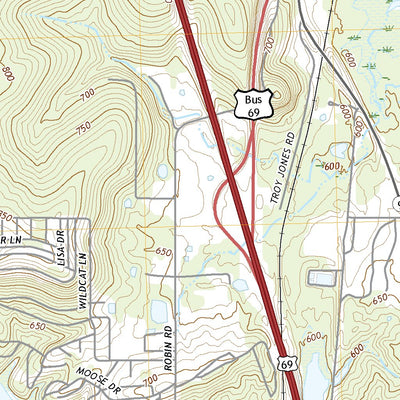 United States Geological Survey Eufaula, OK (2022, 24000-Scale) digital map