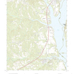 United States Geological Survey Eufaula South, AL (2020, 24000-Scale) digital map