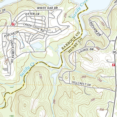 United States Geological Survey Eufaula South, AL (2020, 24000-Scale) digital map