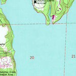 United States Geological Survey Eufaula South, AL-GA (1968, 24000-Scale) digital map