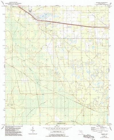 United States Geological Survey Eugene, FL (1954, 24000-Scale) digital map