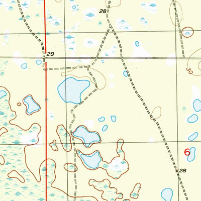 United States Geological Survey Eugene, FL (1954, 24000-Scale) digital map