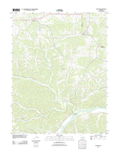 United States Geological Survey Eugene, MO (2011, 24000-Scale) digital map