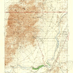 United States Geological Survey Eugene Mountains Area, NV (1942, 62500-Scale) digital map